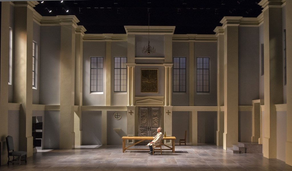 "David Nicholson" Theater theatre moliere Tartuffe "set design"