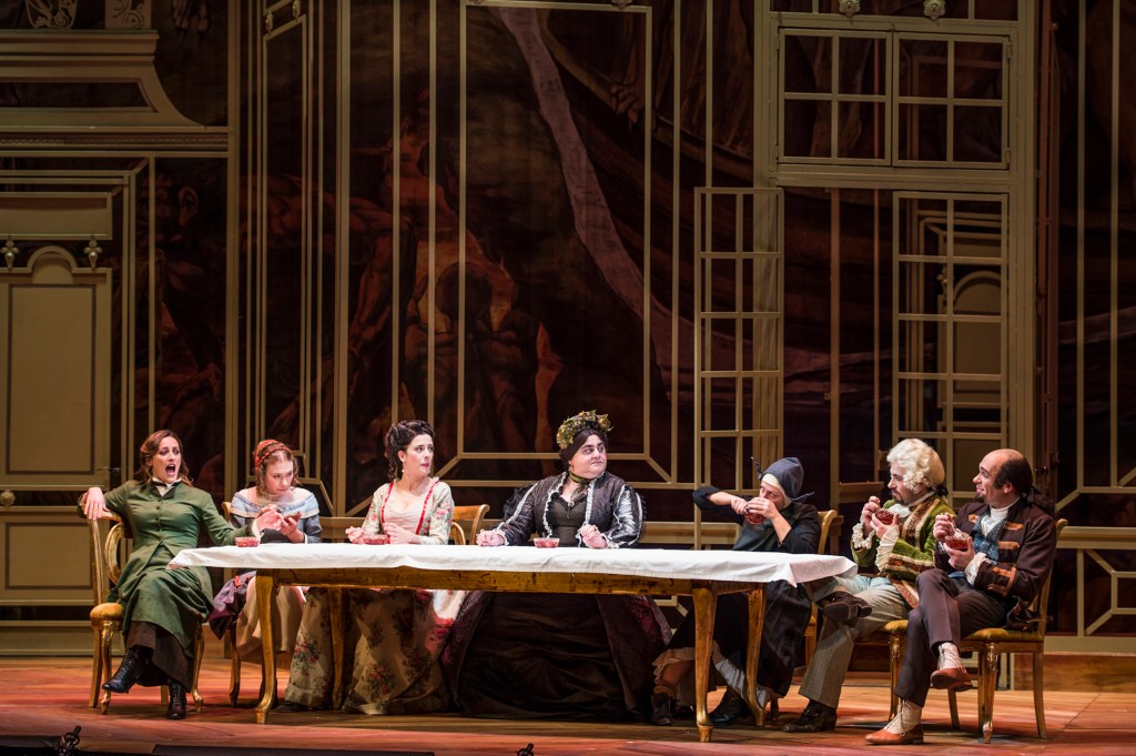 "David Nicholson" Theater theatre moliere Tartuffe "set design"