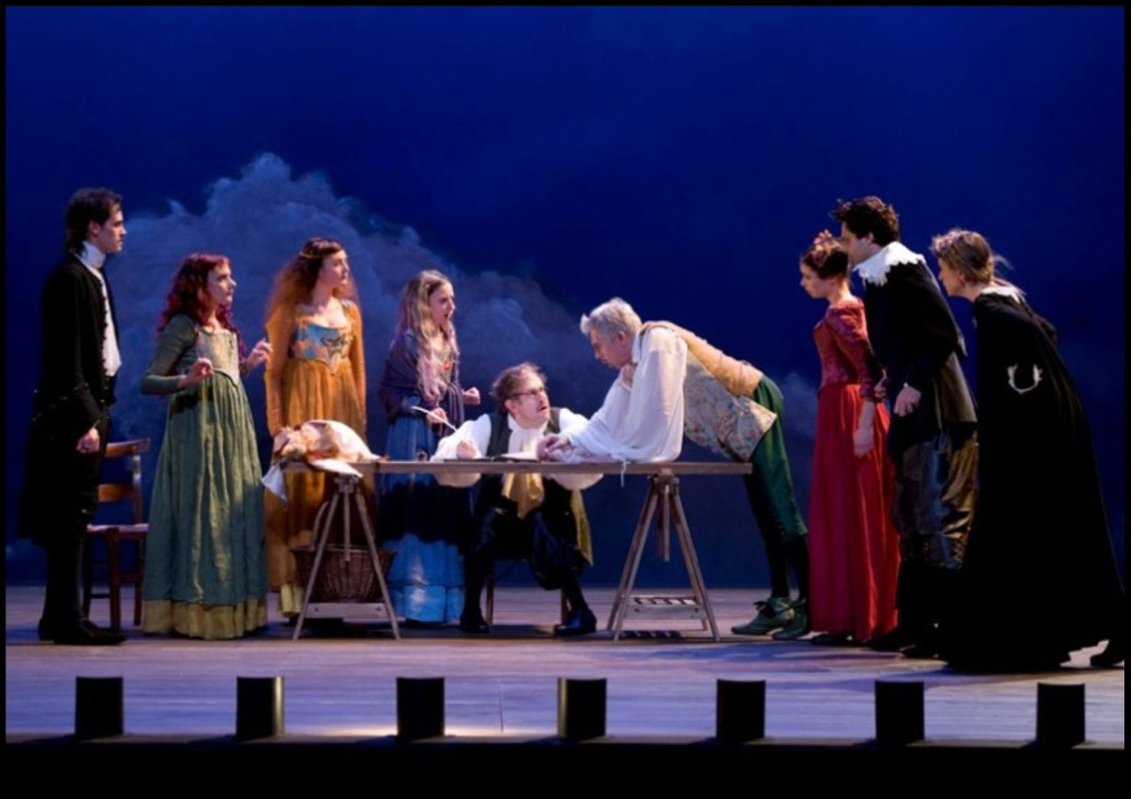 moliere Molière "femmes savantes" "educating women" theatre theater Théâtre "set design" "Comédie-Française" "Compagnie du Détour" "Théâtre de la Porte Saint-Martin, Paris" "Théâtre des Célestins" "Théâtre des quartiers d'Ivry" "Théâtre national de Marseille-La Criée"